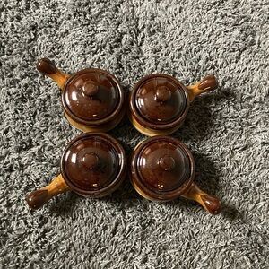 French Onion Soup Pots- Set of 4